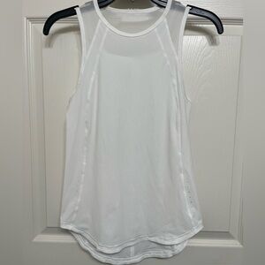 Lululemon Athletica White Tank Top ,size 4